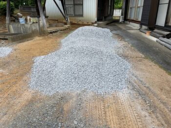 石岡市H様邸　単砕運搬をおこないました