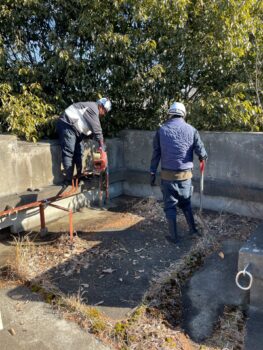 つくば市K施設様　屋根清掃・屋根点検をおこないました