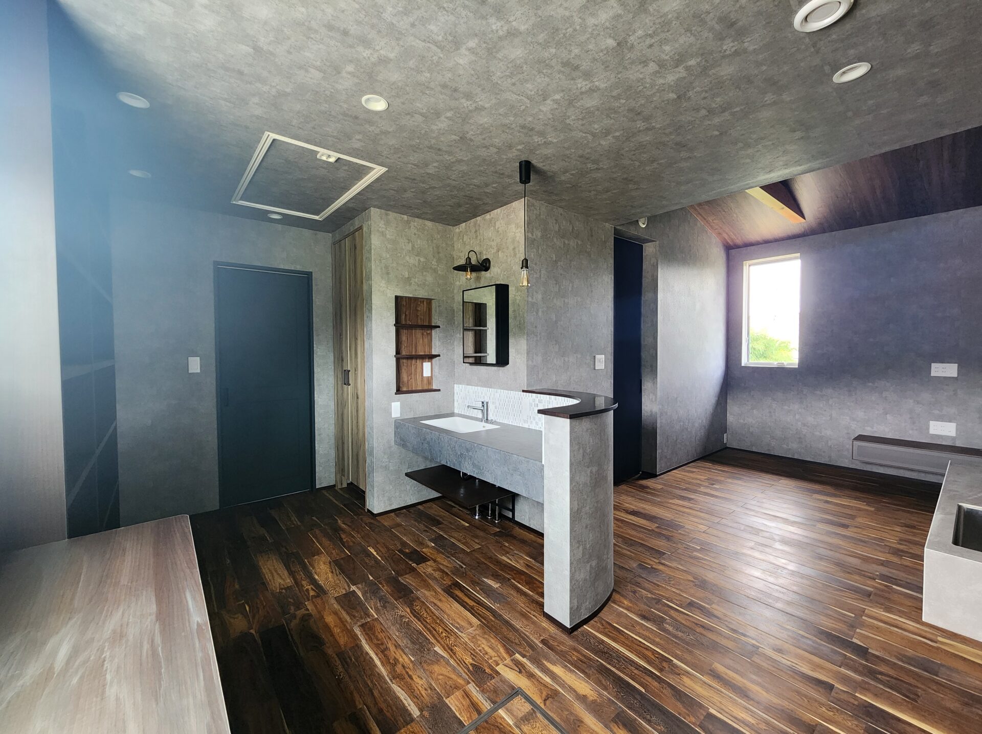 ２Ｆ：ＬＤＫ・洗面化粧台