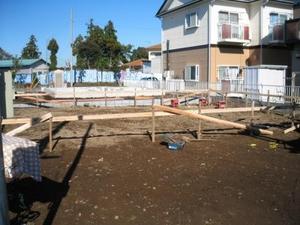 基礎着工(つくば市N様邸)