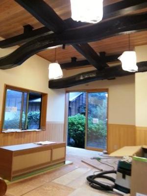 照明取付ました(つくば市N様邸リフォーム工事)