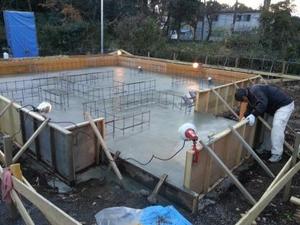 耐圧盤打設完了