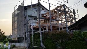 建て方終わりました(O様邸)