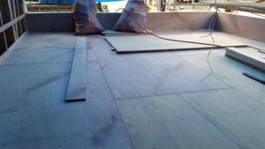 ベランダ下地終わりました