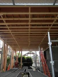 1F軒天下地完了しました