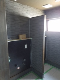 土浦市T様事務所 メラミン化粧板施工完了