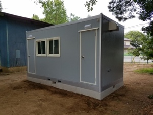 つくば市九重小学校 トイレ設置しました