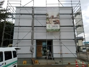 自社モデルハウス_2F床施工中です