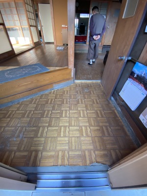 クッションフロアはがし