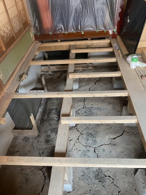 生コン打設しました!