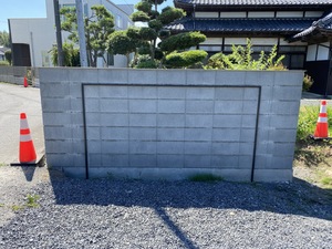 笠木取り付けました