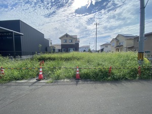 つくば市Y様邸　新築工事　草刈りをおこないました