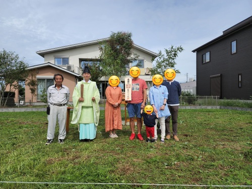 新築工事 地鎮祭