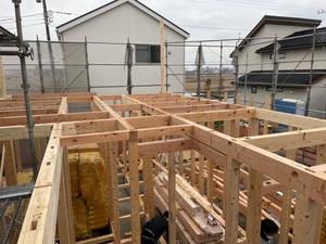 つくば市I様邸 新築工事 大工工事 上棟式をおこないました