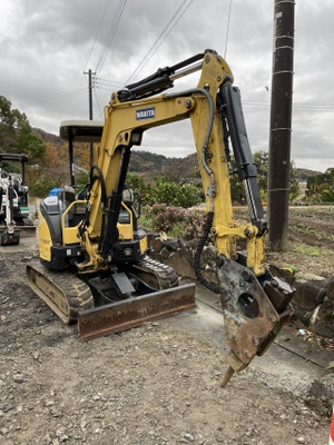 つくば市K様邸 外構工事 コンクリート斫りをおこないました